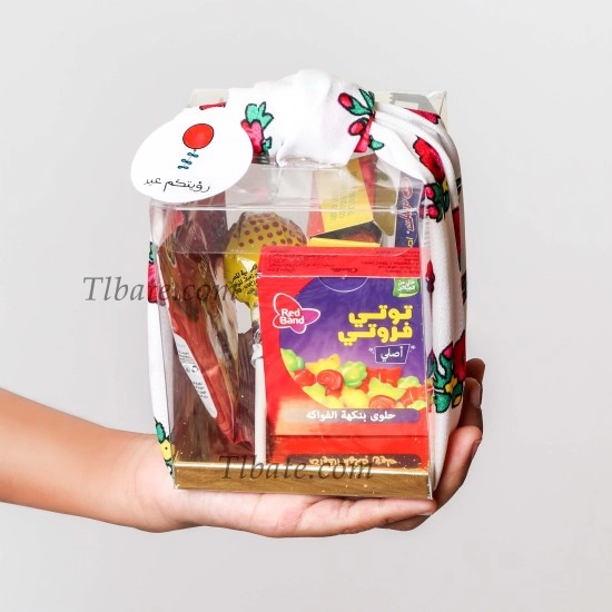 هدية صندوق الأطفال بمحتويات مميزة -ثيم العيد-